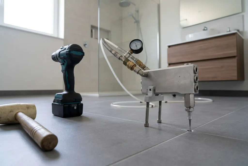 Kitbedrijf Amerongen – holle tegels injecteren